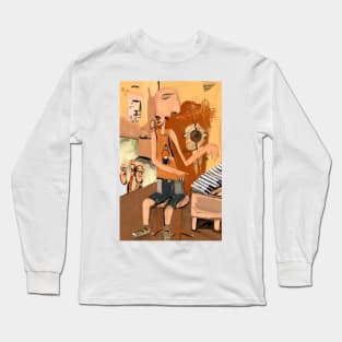 Piano Player Long Sleeve T-Shirt